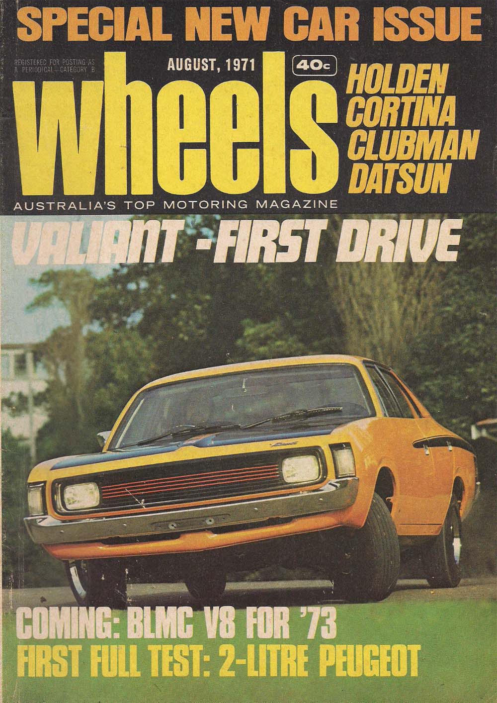 Wheels (Periodical Publications, 1957 series) v35#3 (August 1971)
