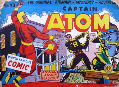 Captain Atom (Atlas, 1948 series) #33 [November 1950?]