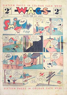 Wags Pages for All Ages (Joshua B. Powers, 1936 series) v1#1 ([7 September 1936])