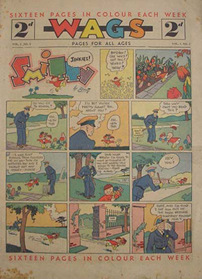 Wags Pages for All Ages (Joshua B. Powers, 1936 series) v1#3 ([22 September 1936])