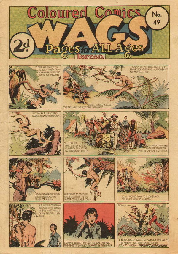 Wags Pages for All Ages (Joshua B. Powers, 1936 series) v3#49 ([4 September 1939])