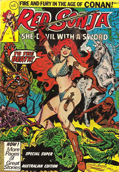 Red Sonja She-Devil With a Sword (Yaffa/Page, 1978? series) #1 (1978)