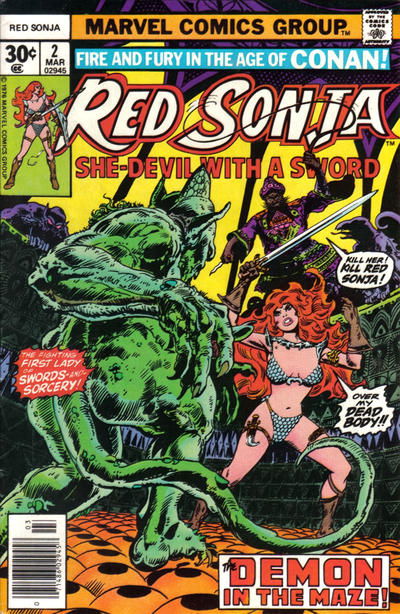 Red Sonja (Marvel, 1977 series) #2 (March 1977)