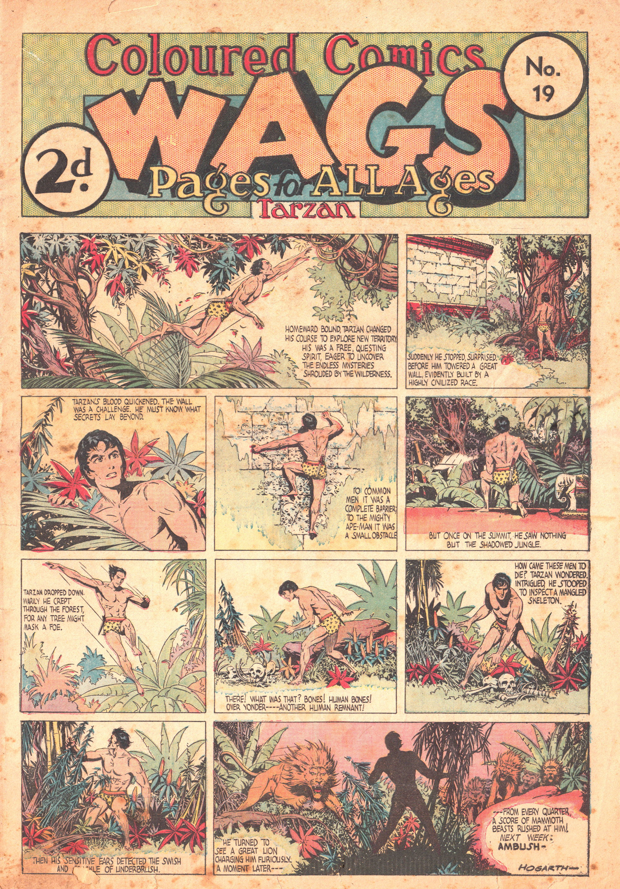 Wags Pages for All Ages (Joshua B. Powers, 1936 series) v3#19 ([7 February 1939])