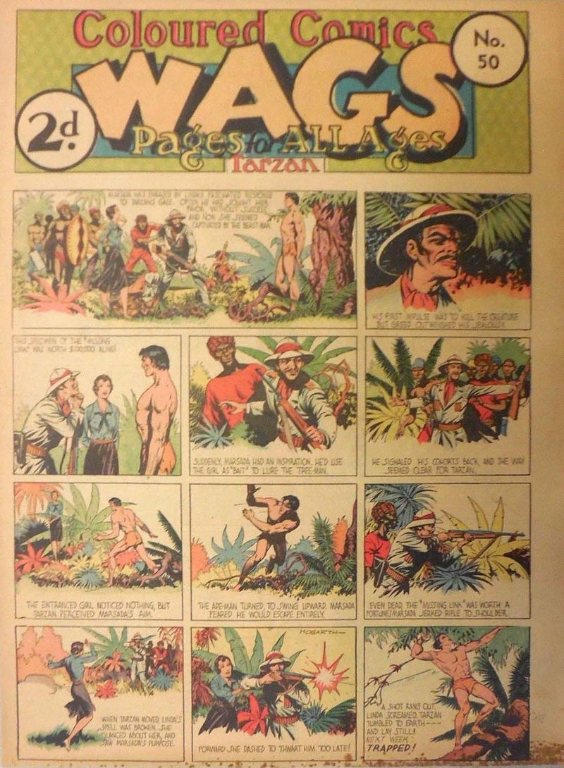 Wags Pages for All Ages (Joshua B. Powers, 1936 series) v3#50 ([11 September 1939])