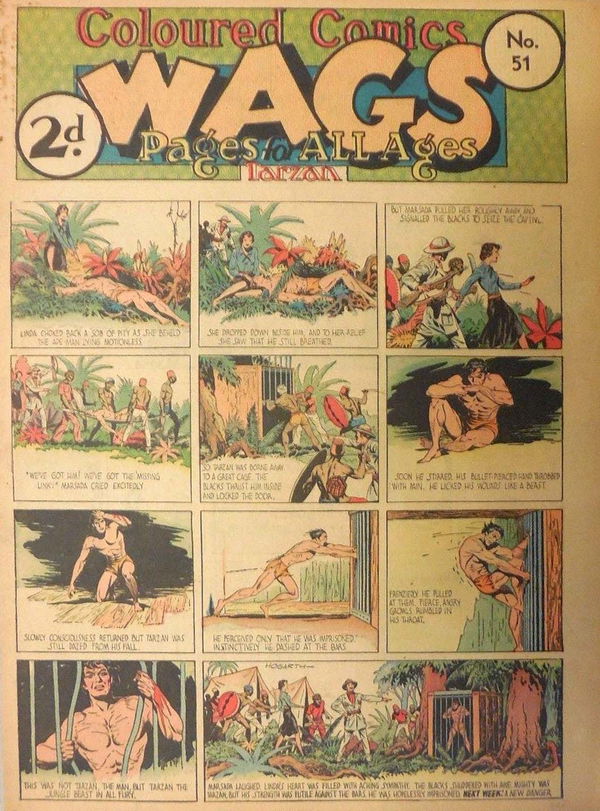 Wags Pages for All Ages (Joshua B. Powers, 1936 series) v3#51 ([18 September 1939])