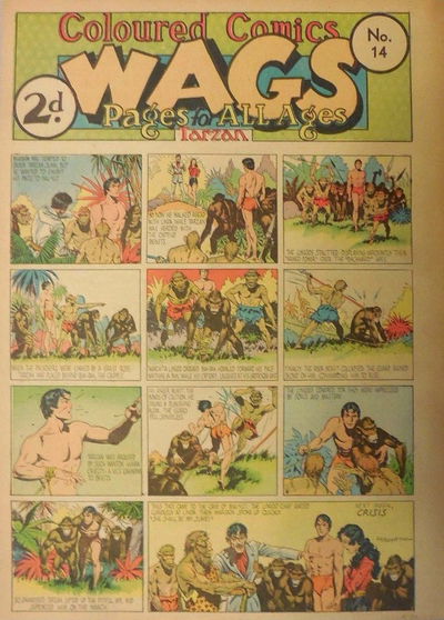 Wags Pages for All Ages (Joshua B. Powers, 1936 series) v4#14 [1 January 1940]