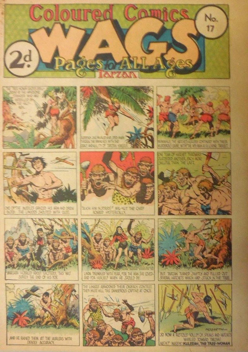 Wags Pages for All Ages (Joshua B. Powers, 1936 series) v4#17 ([22 January 1940])