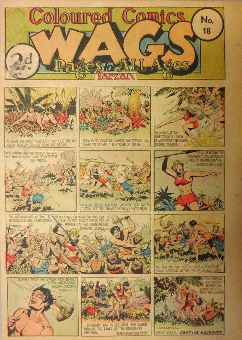 Wags Pages for All Ages (Joshua B. Powers, 1936 series) v4#18 ([29 January 1940])