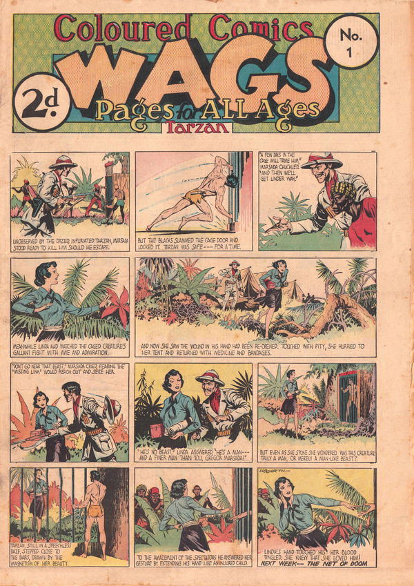 Wags Pages for All Ages (Joshua B. Powers, 1936 series) v4#1 ([2 October 1939])