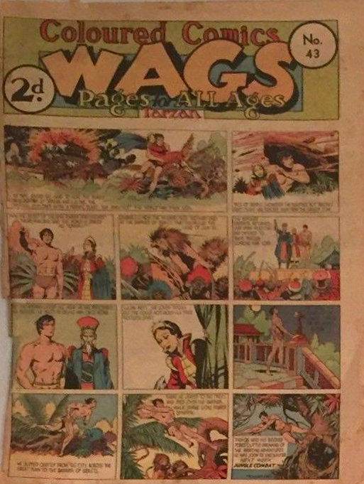 Wags Pages for All Ages (Joshua B. Powers, 1936 series) v3#43 ([24 July 1939])