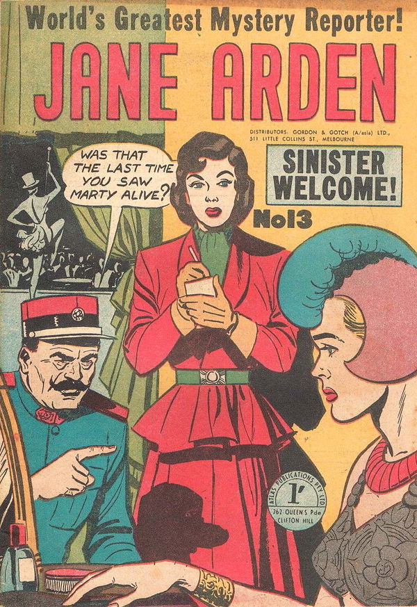 Jane Arden (Atlas, 1954 series) #13 ([October 1955?])