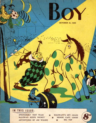 Boy (Standard Newspapers, 1952 series) v1#2 31 October 1952