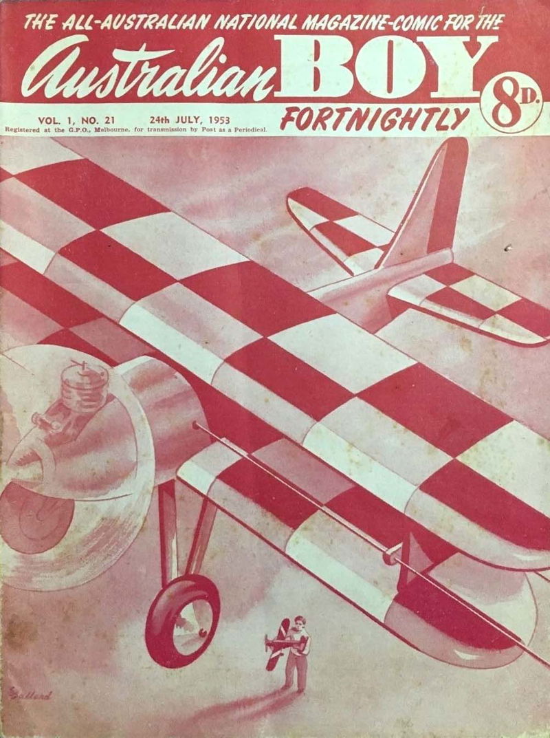 The Australian Boy Fortnightly (Standard Newspapers, 1953 series) v1#21 (24 July 1953)