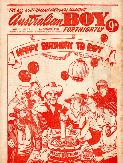 The Australian Boy Fortnightly  v2#27 (19 October 1953)