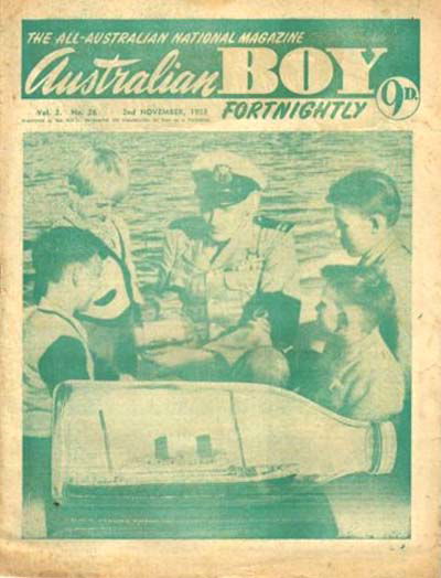 The Australian Boy Fortnightly (Standard Newspapers, 1953 series) v2#28 (2 November 1953)