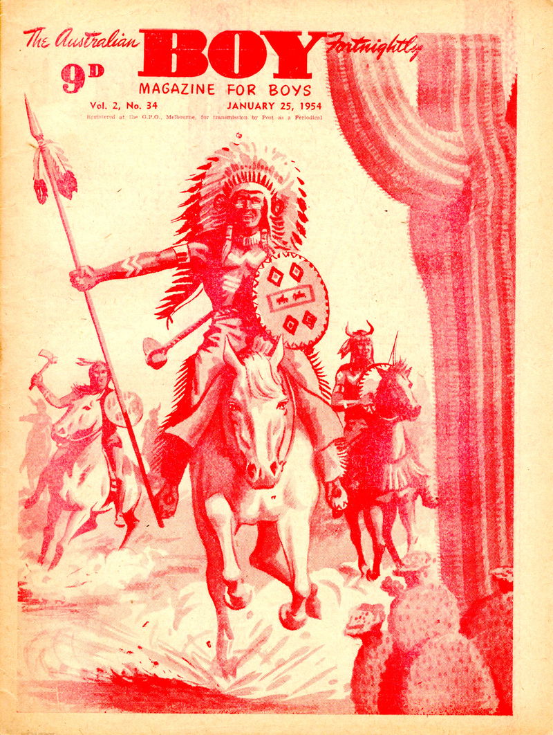 The Australian Boy Fortnightly (Standard Newspapers, 1953 series) v2#34 (25 January 1954)