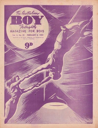 The Australian Boy Fortnightly (Standard Newspapers, 1953 series) v2#35 8 February 1954