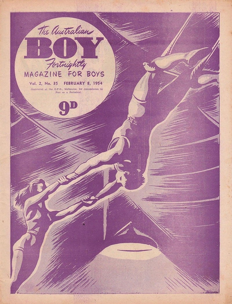 The Australian Boy Fortnightly (Standard Newspapers, 1953 series) v2#35 (8 February 1954)