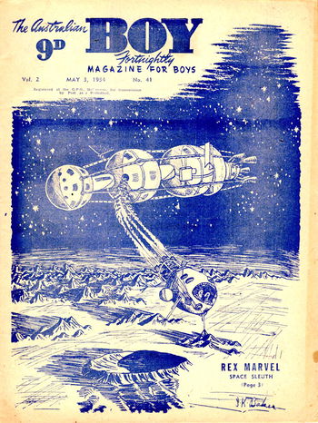 Rex Marvel Space Sleuth