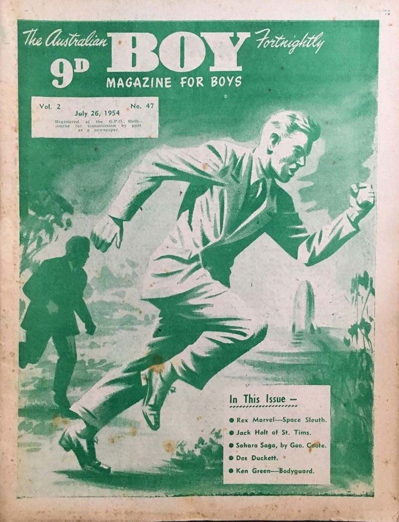 The Australian Boy Fortnightly (Standard Newspapers, 1953 series) v2#47 (26 July 1954)