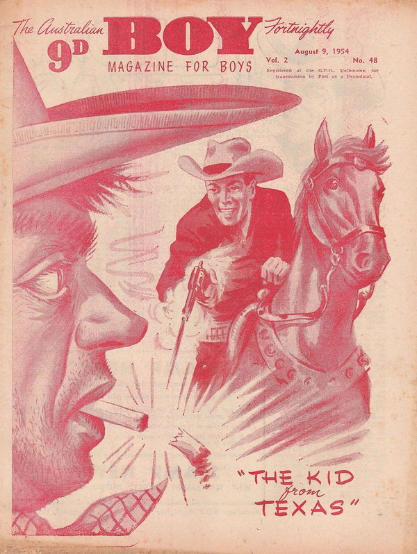 The Australian Boy Fortnightly (Standard Newspapers, 1953 series) v2#48 (9 August 1954)