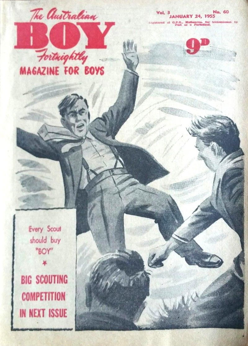 The Australian Boy Fortnightly (Standard Newspapers, 1953 series) v3#60 (24 January 1955)