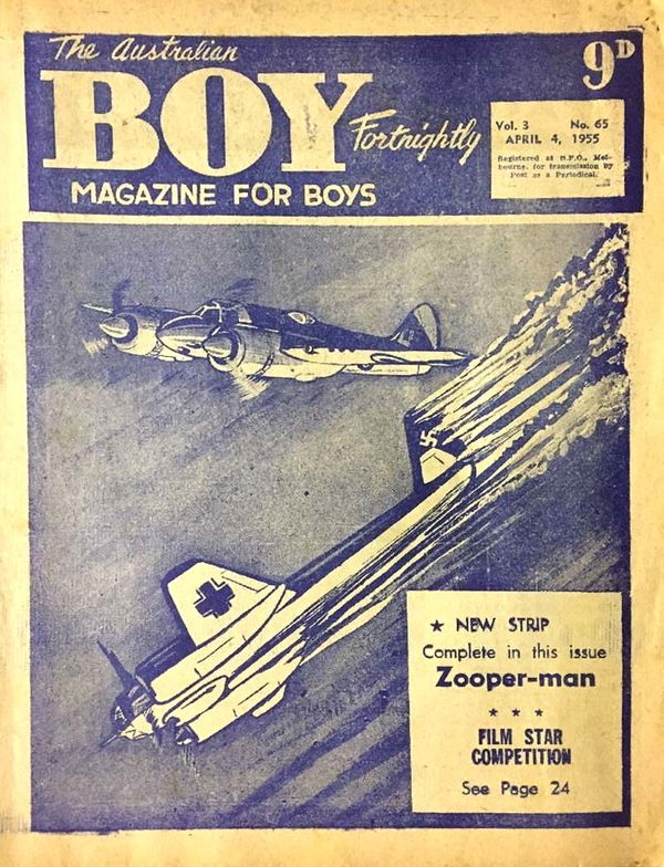 The Australian Boy Fortnightly (Standard Newspapers, 1953 series) v3#65 (4 April 1955)