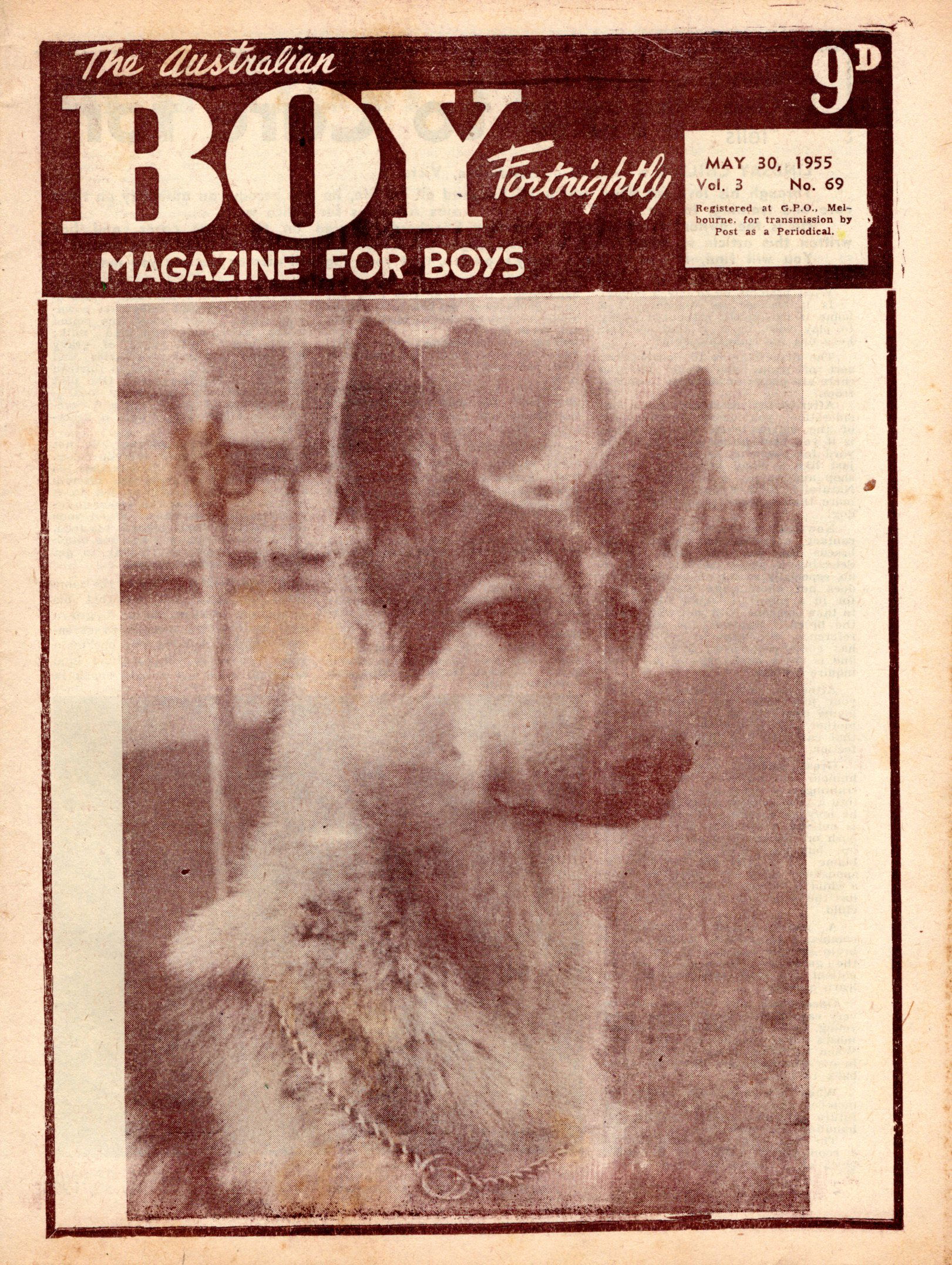 The Australian Boy Fortnightly (Standard Newspapers, 1953 series) v3#69 (30 May 1955)