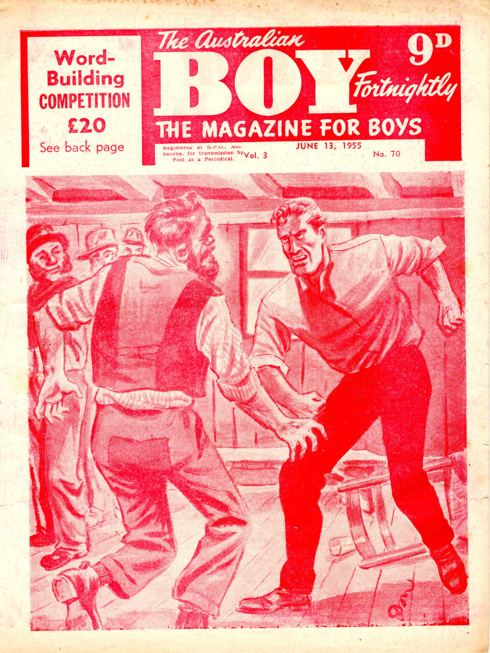 The Australian Boy Fortnightly (Standard Newspapers, 1953 series) v3#70 (13 June 1955)