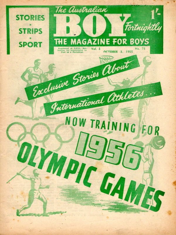 The Australian Boy Fortnightly (Standard Newspapers, 1953 series) v3#78 (3 October 1955)