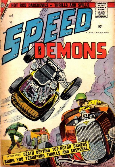 Speed Demons (Charlton, 1957 series) #6 (May 1957)