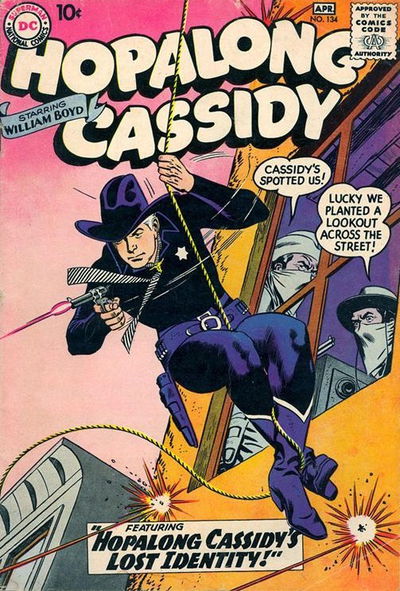 Hopalong Cassidy (DC, 1954 series) #134 March-April 1959