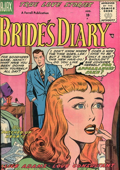 Bride's Diary  #10 (August 1956)