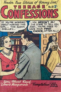 Teenage Confessions (Barmor, 1954 series) #10 [April 1955?]