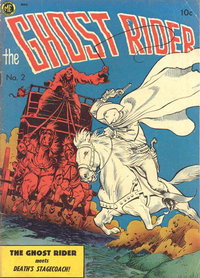 The Ghost Rider (Magazine Enterprises, 1950 series)  #2 [A-1 #29] (December 1950) — The Ghost Rider Meets Death's Stagecoach