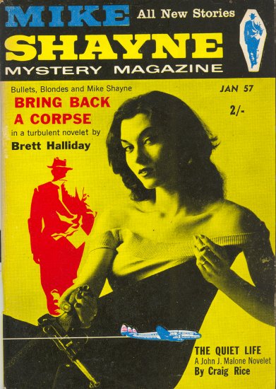 Mike Shayne Mystery Magazine (Frew, 1957 series) v1#1 (January 1957)