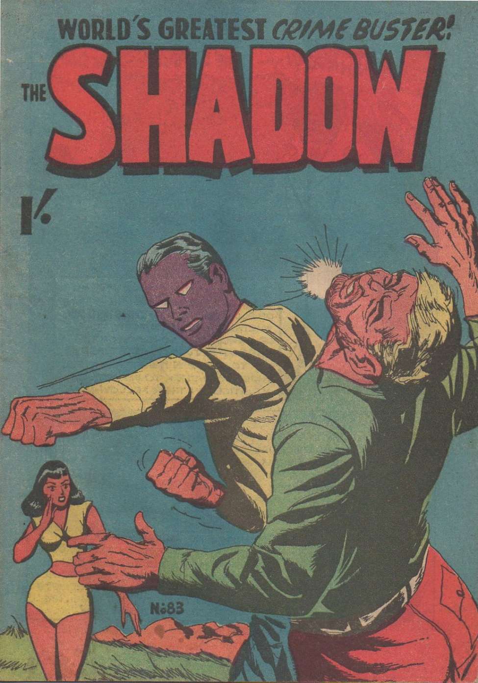 The Shadow (Tricho, 1961 series) #83 ([July 1961?])