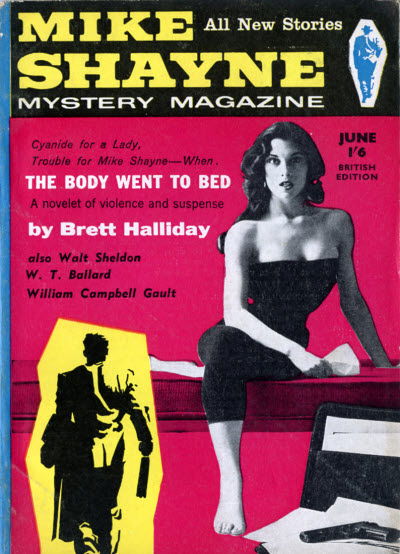 Mike Shayne Mystery Magazine (Frew, 1957? series) v1#2 (June 1957)