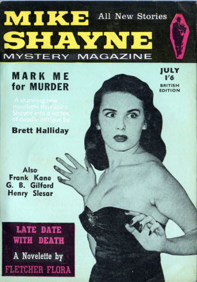 Mike Shayne Mystery Magazine (Frew, 1957? series) v1#3 (July 1957)