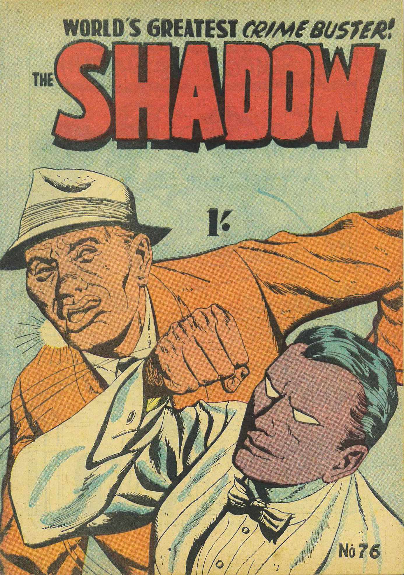 The Shadow (Frew, 1954 series) #76 ([August 1960?])