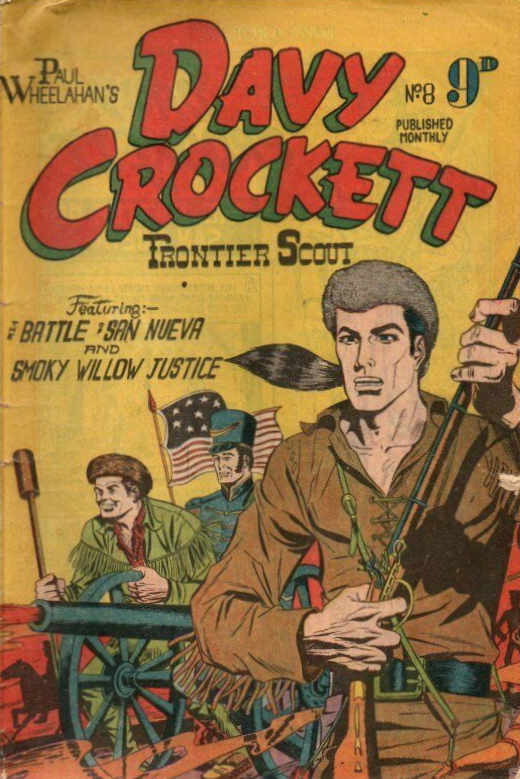 Paul Wheelahan's Davy Crockett Frontier Scout (Youngs, 1955 series) #8 ([July 1956?])