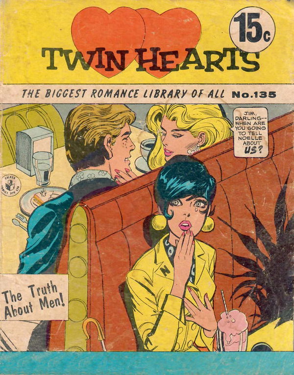 Twin Hearts (Colour Comics, 1958 series) #135 ([1969?])