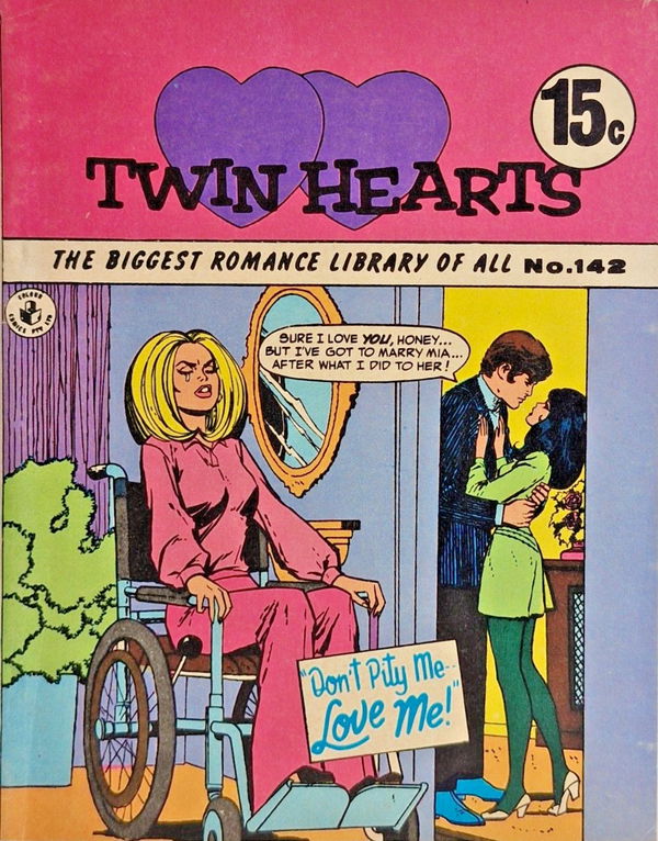 Twin Hearts (Colour Comics, 1958 series) #142 ([February 1970?])