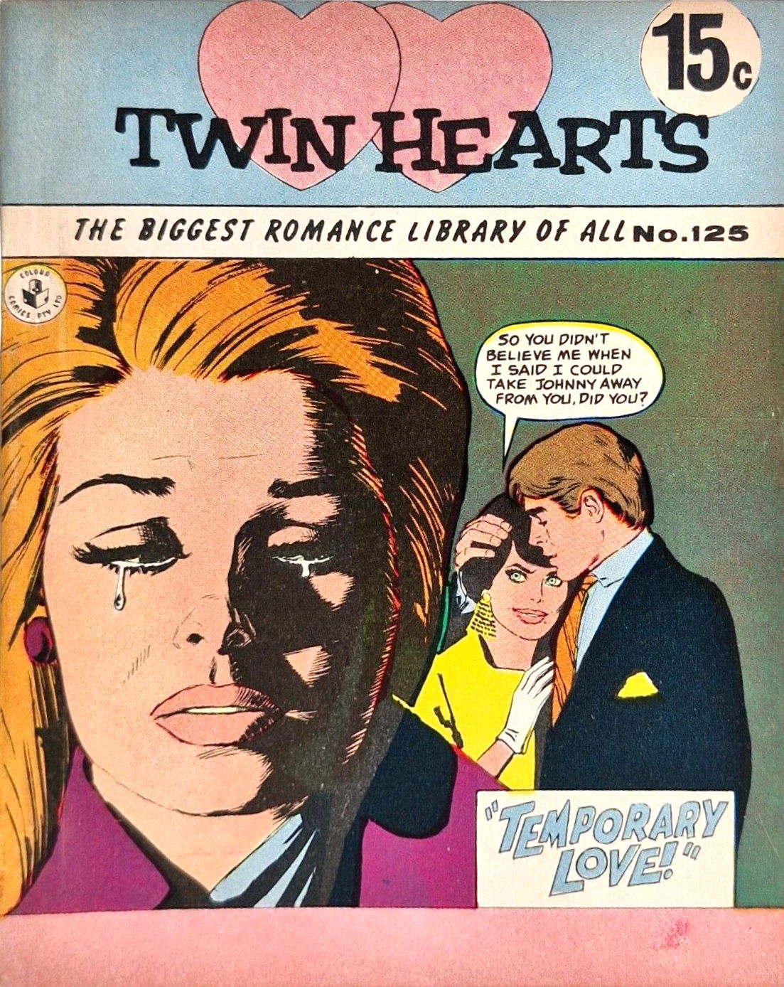 Twin Hearts (Colour Comics, 1958 series) #125 ([September 1968?])