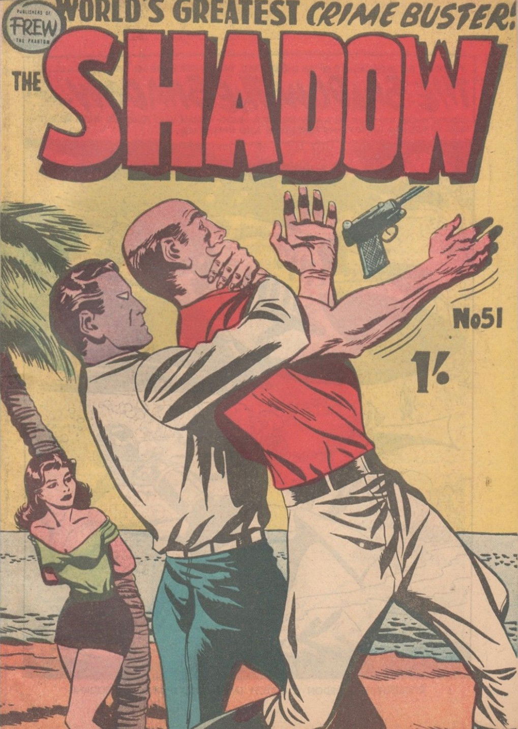 The Shadow (Frew, 1954 series) #51 ([July 1958?])