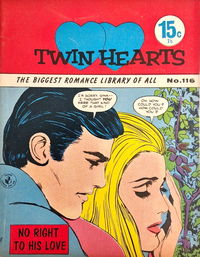 Twin Hearts (Colour Comics, 1958 series) #116 [December 1967?]