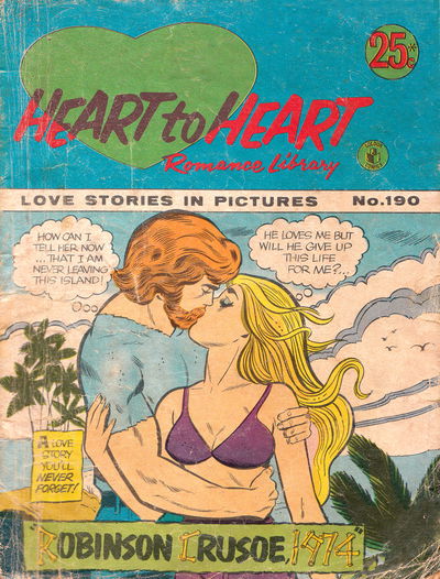 Heart to Heart Romance Library (KG Murray, 1974 series) #190