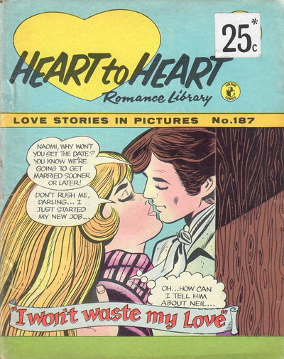 Heart to Heart Romance Library  #187 ([April 1974?])
