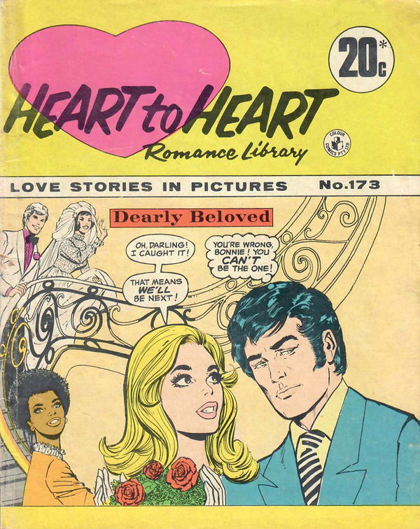 Heart to Heart Romance Library (Colour Comics, 1958 series) #173 ([October 1972?])